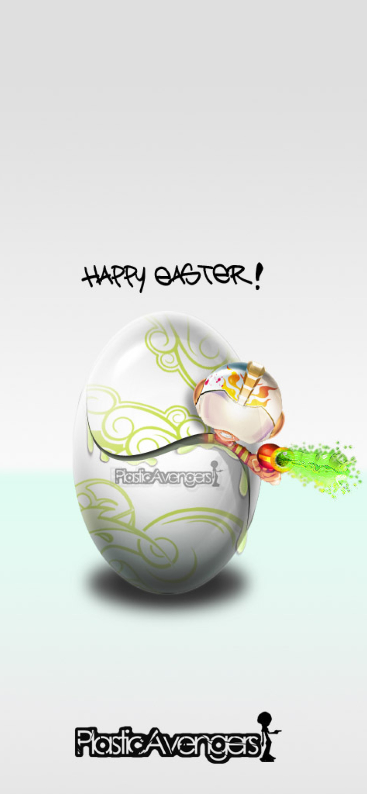 Das Happy Easter Wallpaper 1170x2532