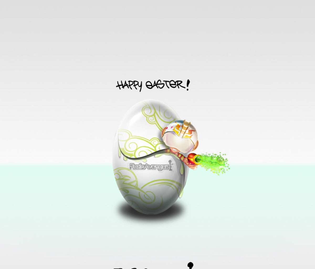 Fondo de pantalla Happy Easter 1200x1024