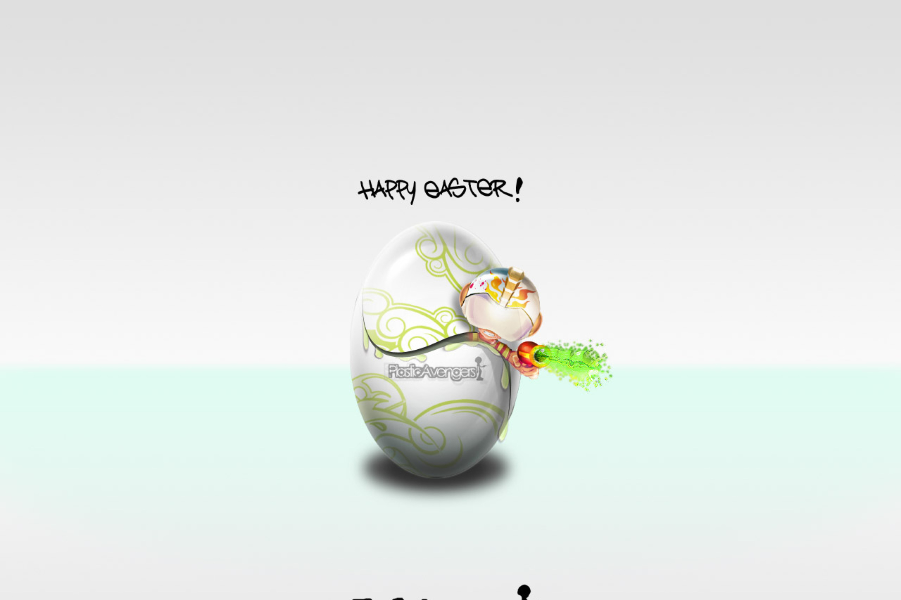 Das Happy Easter Wallpaper 2880x1920