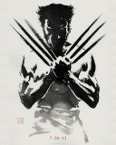 Fondo de pantalla The Wolverine 2013 128x160