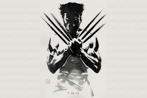 Обои The Wolverine 2013 480x320
