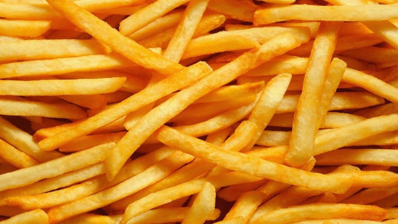 Fondo de pantalla French Fries 1366x768