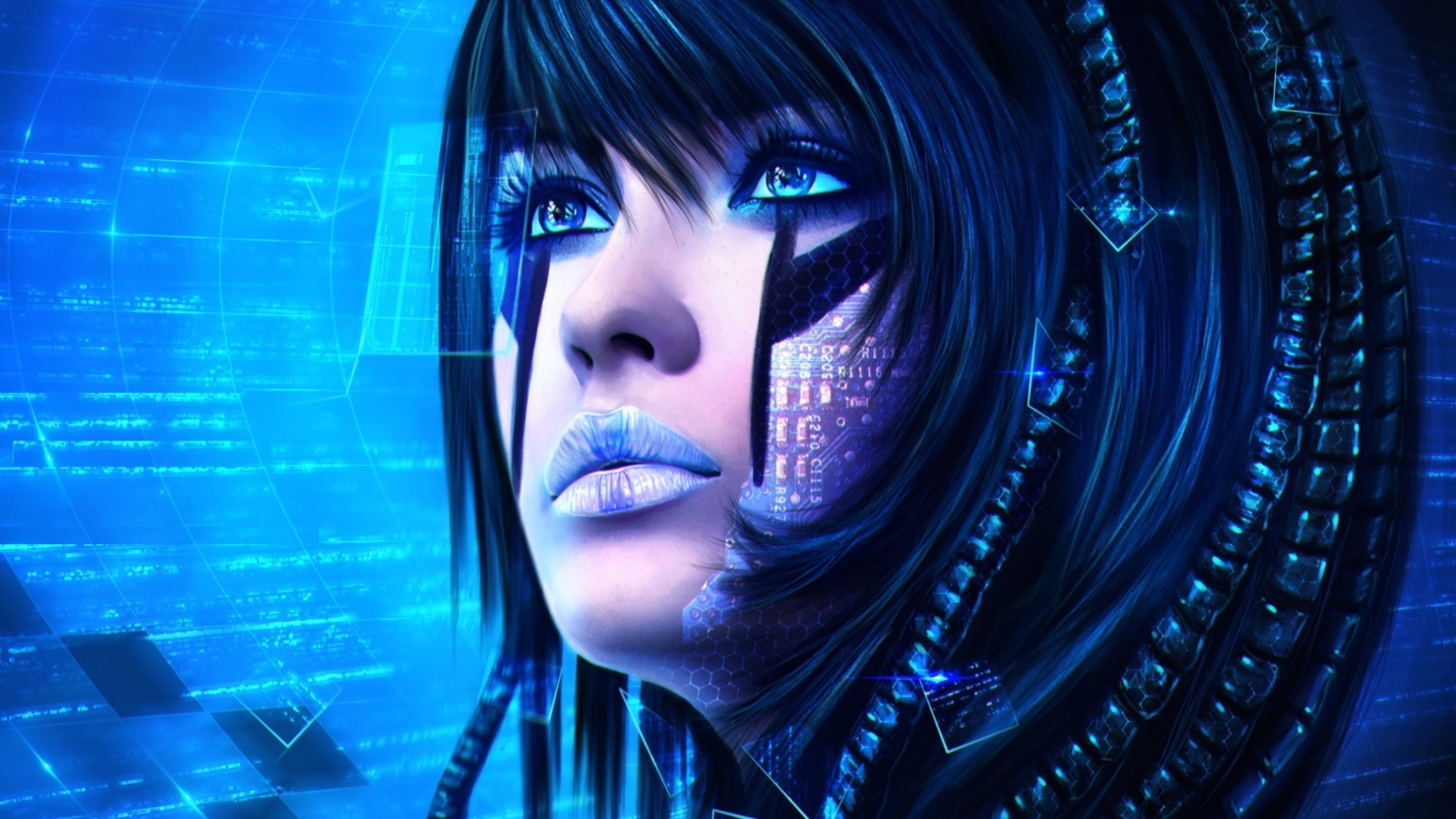 Sci-Fi Portrait screenshot #1 1600x900