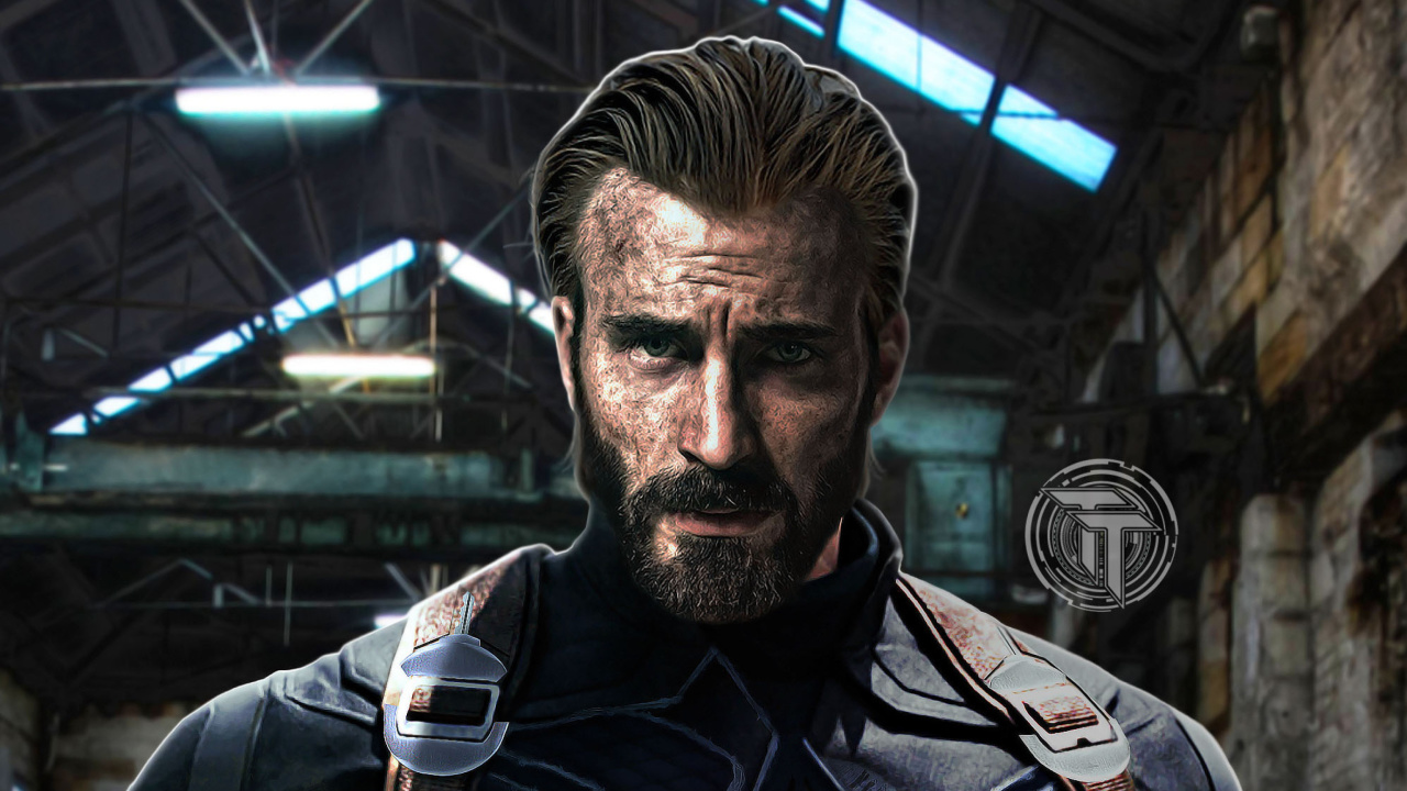 Das Captain America in Avengers Infinity War Film Wallpaper 1280x720