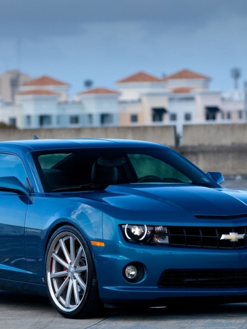 Chevrolet Camaro SS wallpaper 480x640