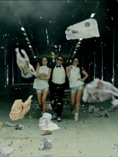 Psy - Gangnam Style Video wallpaper 240x320