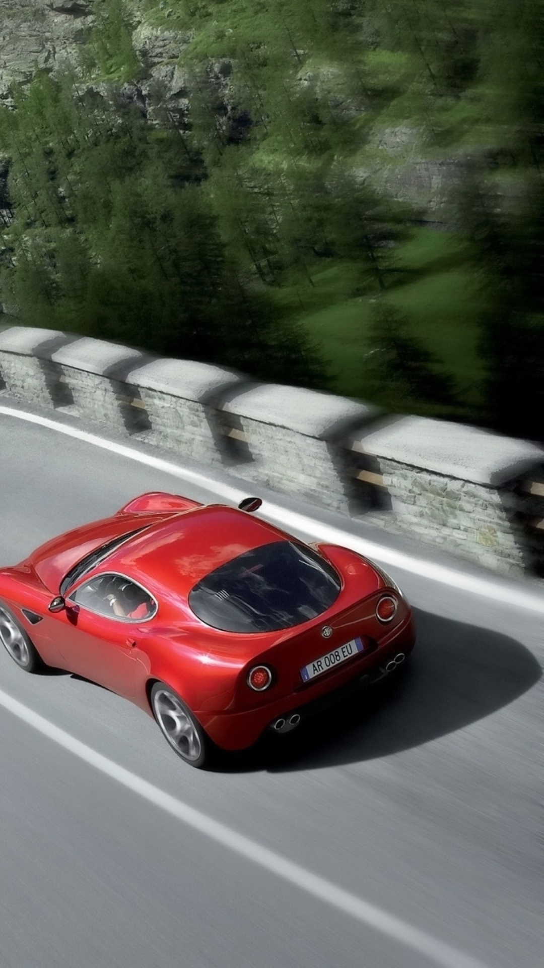 Screenshot №1 pro téma Red Alfa Romeo 1080x1920