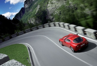 Red Alfa Romeo sfondi gratuiti per cellulari Android, iPhone, iPad e desktop