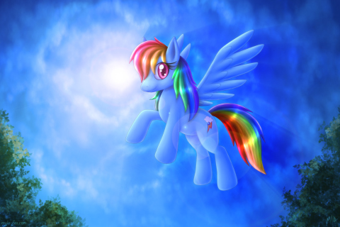 Обои My Little Pony 480x320