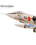 Fondo de pantalla F 104J Starfighter Plastic Model 128x160