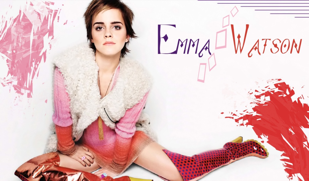 Fondo de pantalla Emma Watson 1024x600