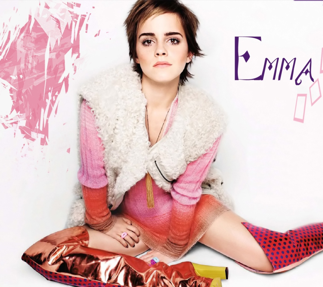 Fondo de pantalla Emma Watson 1080x960