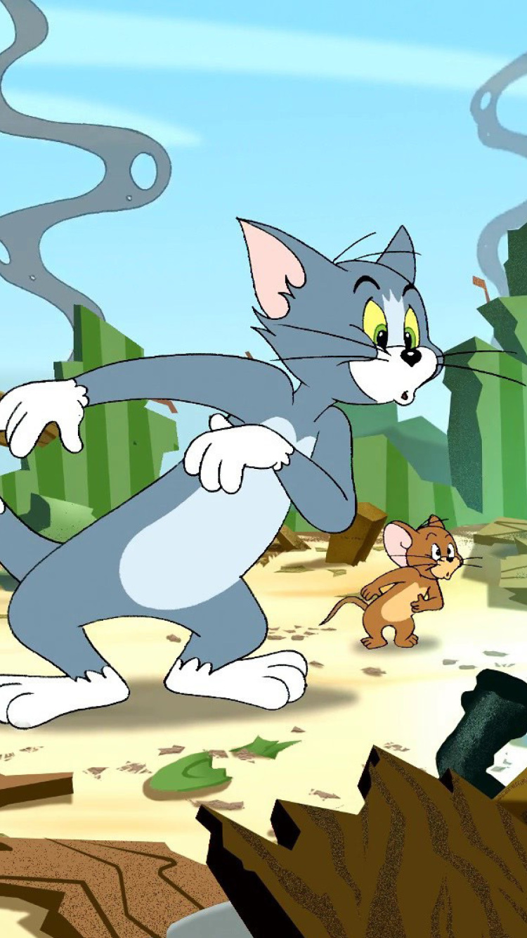Screenshot №1 pro téma Tom and Jerry Fast and the Furry 750x1334
