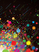 Abstract Colorful Colorful Dots screenshot #1 132x176