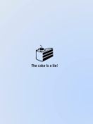 Cake Is Lie screenshot #1 132x176