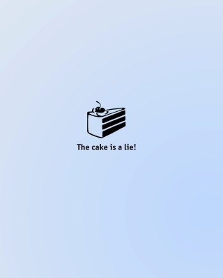 Cake Is Lie - Obrázkek zdarma pro Nokia X1-01