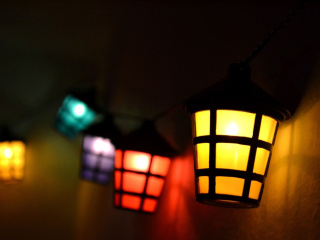 Lamps Lights wallpaper 320x240