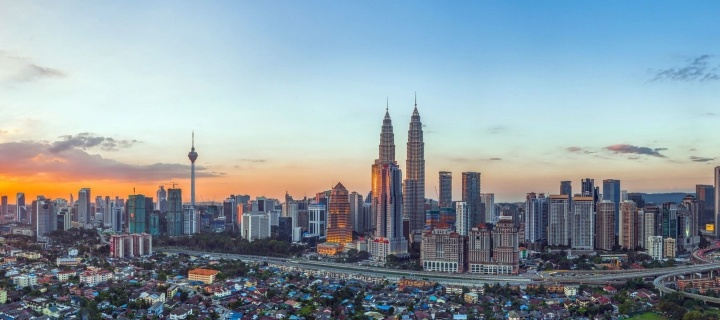 Sfondi Kuala Lumpur Panorama 720x320
