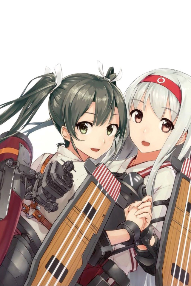 Kantai kancolle shoukaku and zuikaku screenshot #1 640x960