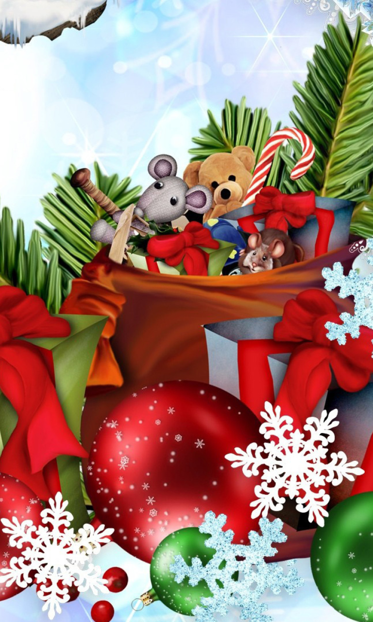 Screenshot №1 pro téma Festive season sparkle and shine 768x1280