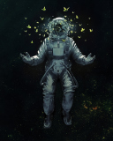 Screenshot №1 pro téma Astronaut's Dreams 128x160