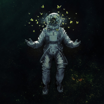 Fondo de pantalla Astronaut's Dreams 208x208