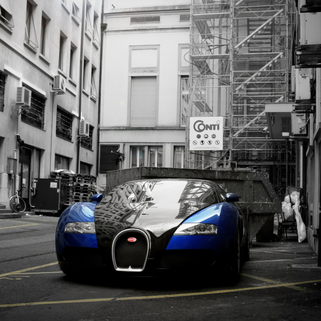 Fondo de pantalla Bugatti Veyron 1024x1024