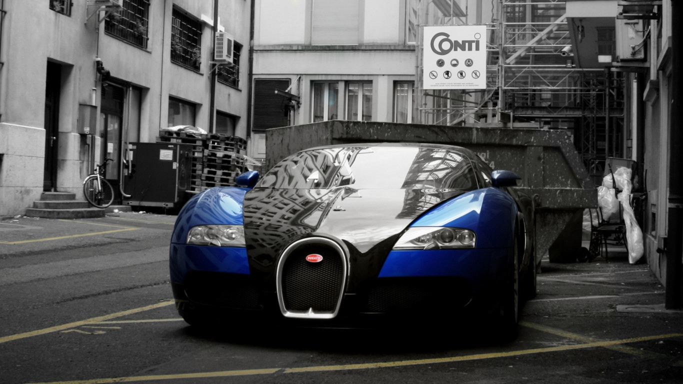 Bugatti Veyron screenshot #1 1366x768