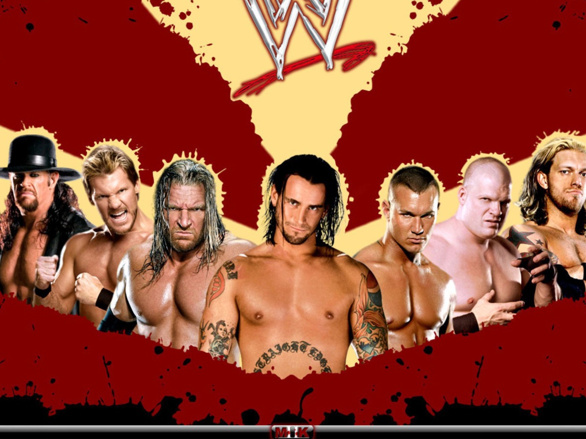 Das WWE Superstars Wallpaper 1152x864