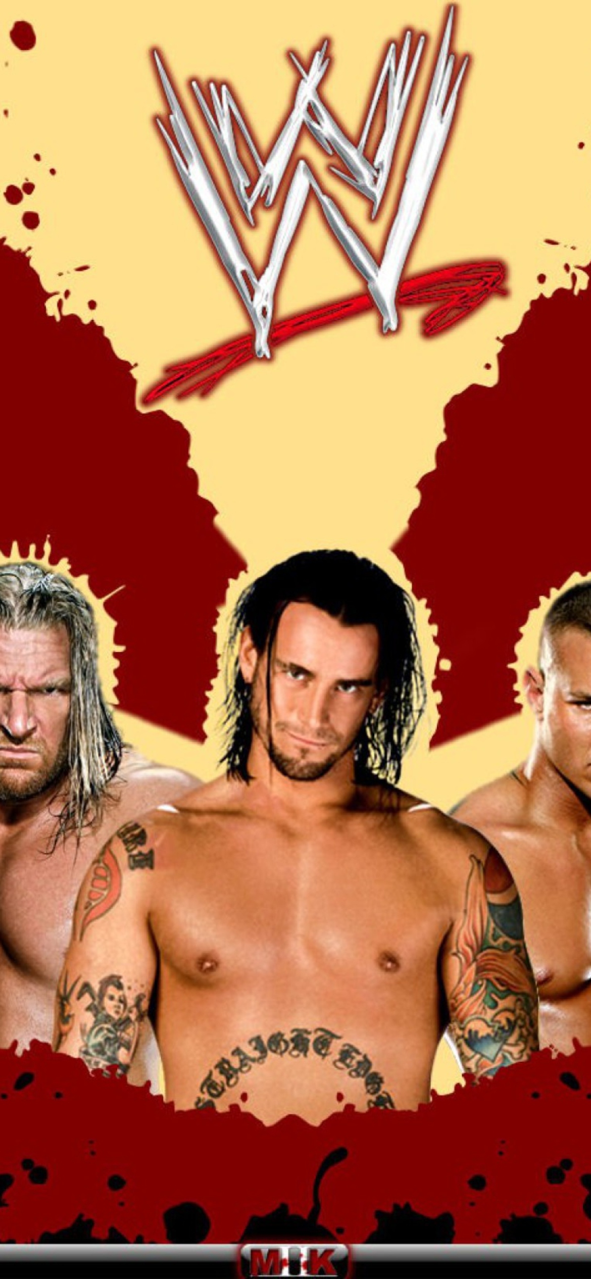 Das WWE Superstars Wallpaper 1170x2532