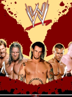 Das WWE Superstars Wallpaper 240x320
