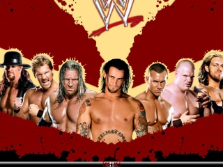 Das WWE Superstars Wallpaper 320x240