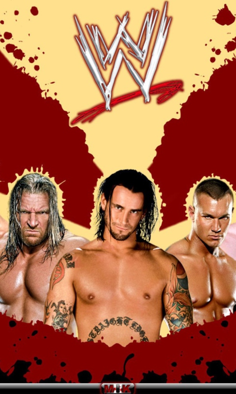 WWE Superstars wallpaper 480x800