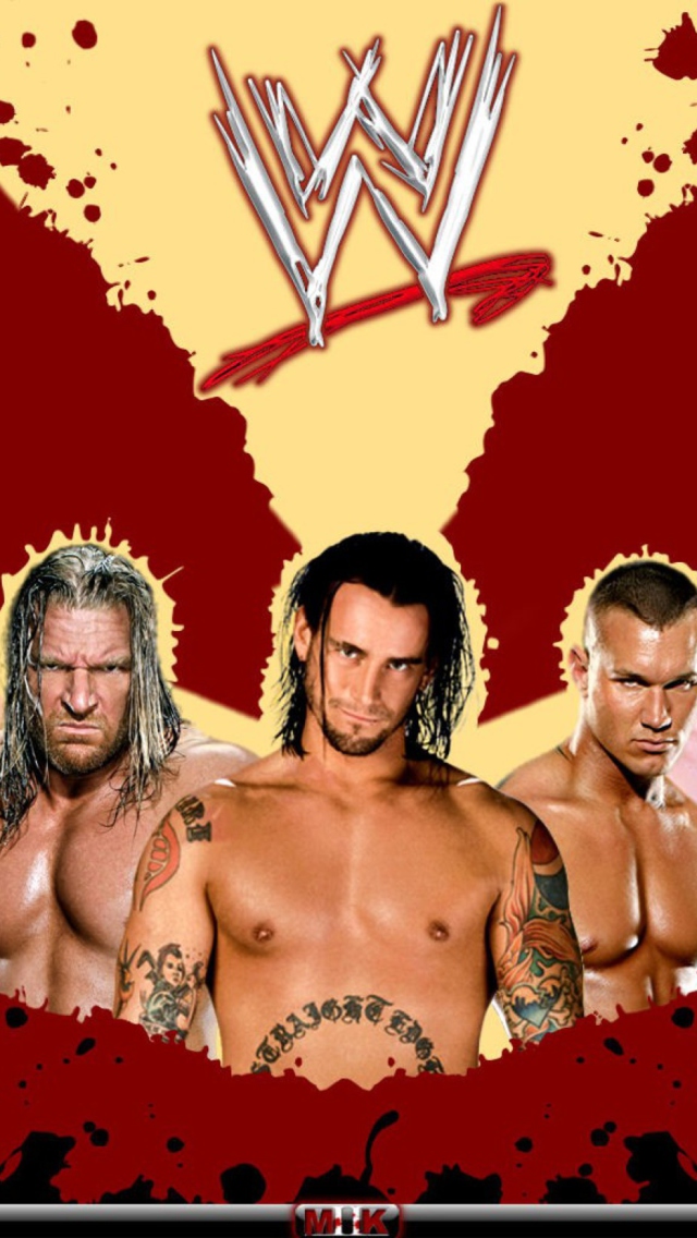 Das WWE Superstars Wallpaper 640x1136