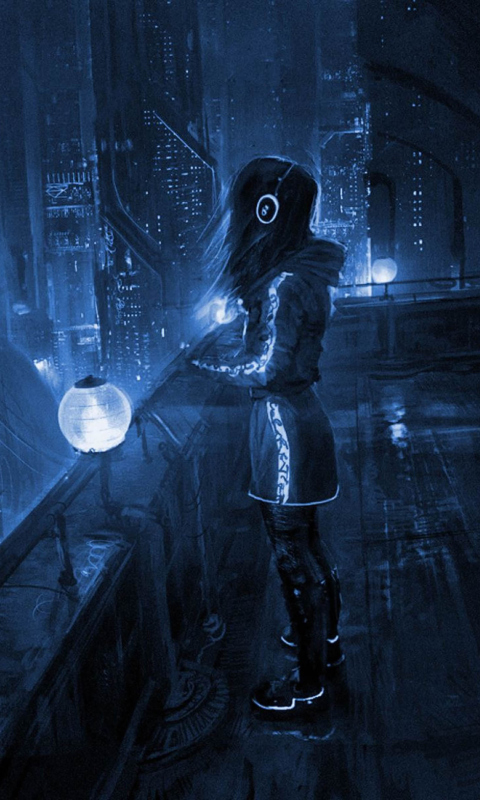 Cyberpunk wallpaper 480x800