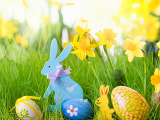 Easter Time wallpaper 320x240