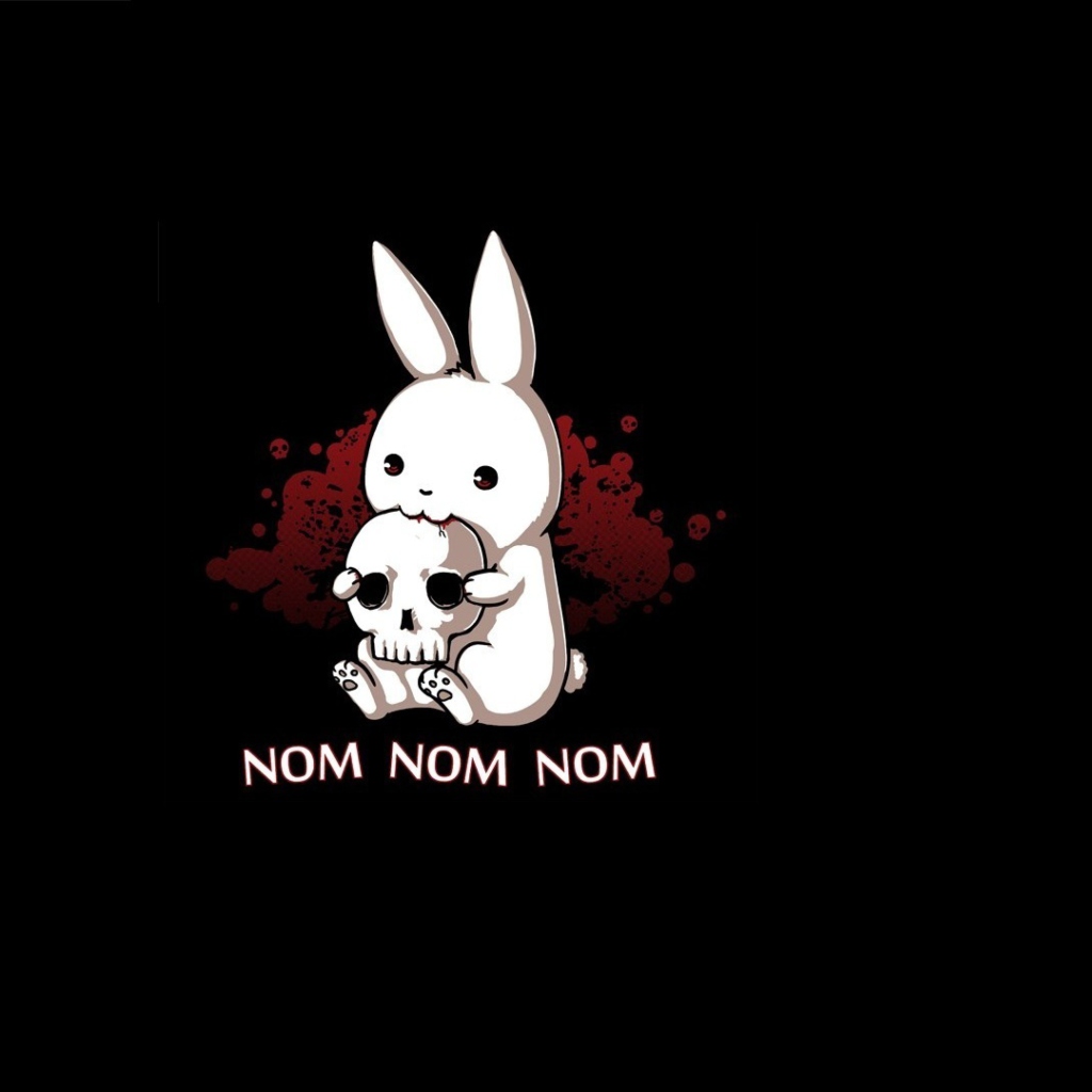 Fondo de pantalla Blood-Thirsty Hare 1024x1024