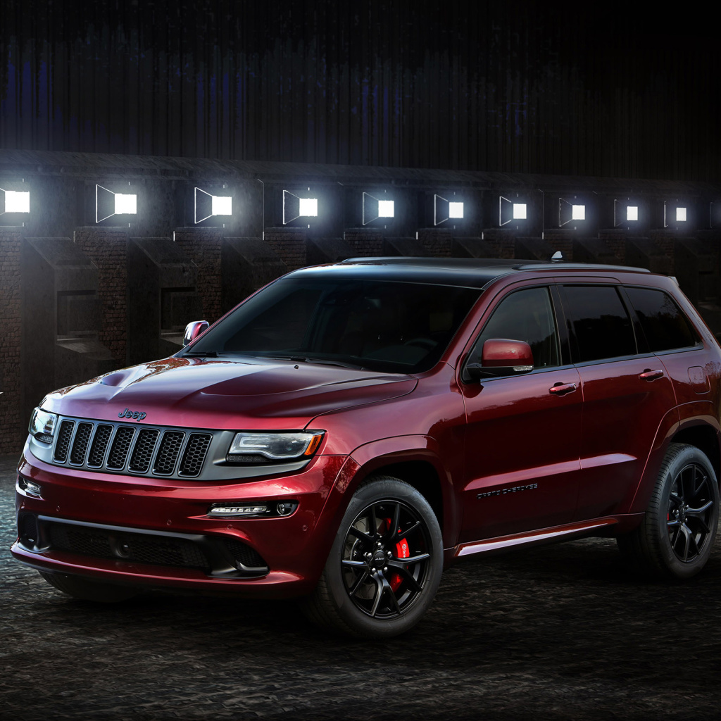 Обои Jeep Grand Cherokee SRT 2016 1024x1024