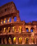 Das Rome Colosseum Antient Wallpaper 128x160