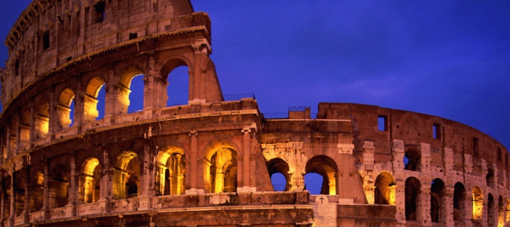 Обои Rome Colosseum Antient 720x320
