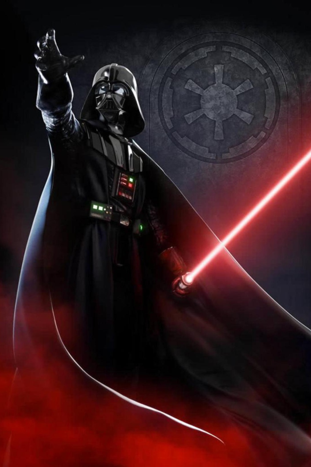 Fondo de pantalla Darth Vader 640x960