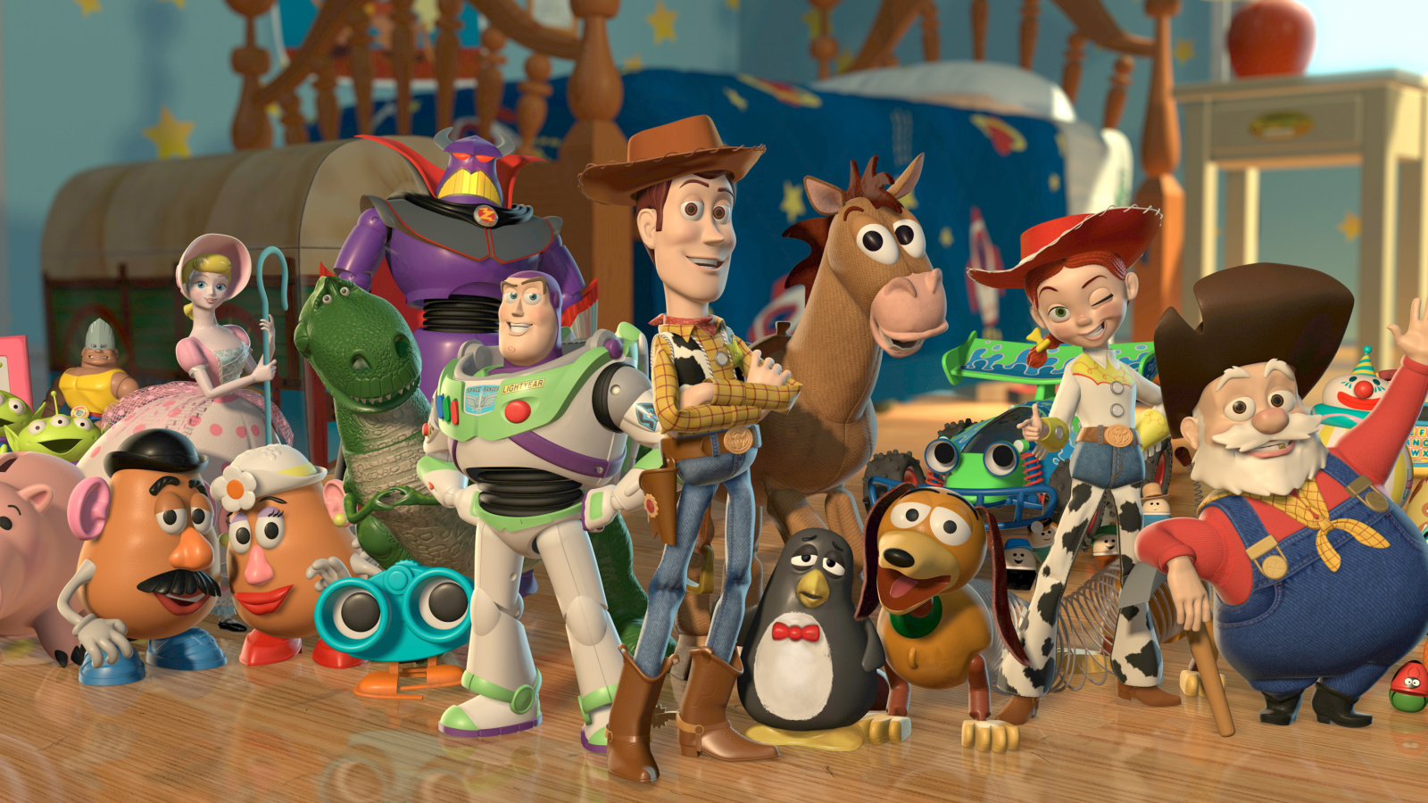 Das Toy Story Wallpaper 1600x900