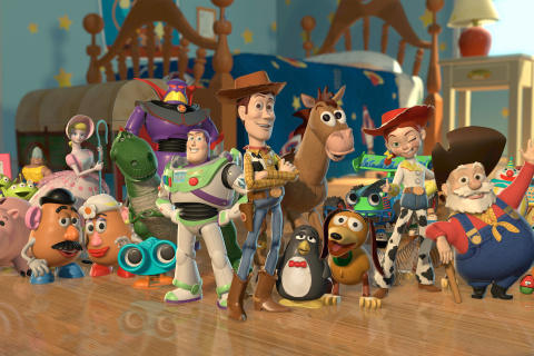 Fondo de pantalla Toy Story 480x320