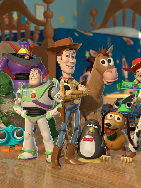 Das Toy Story Wallpaper 480x640