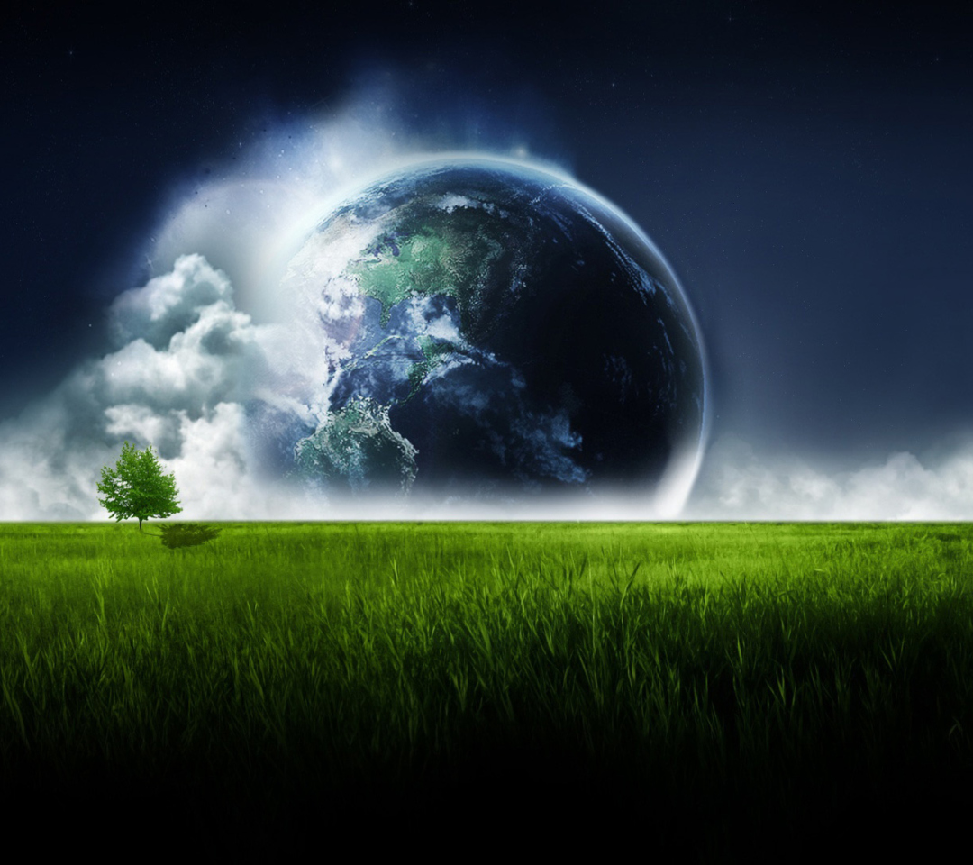 Fondo de pantalla Amazing Planet 1080x960