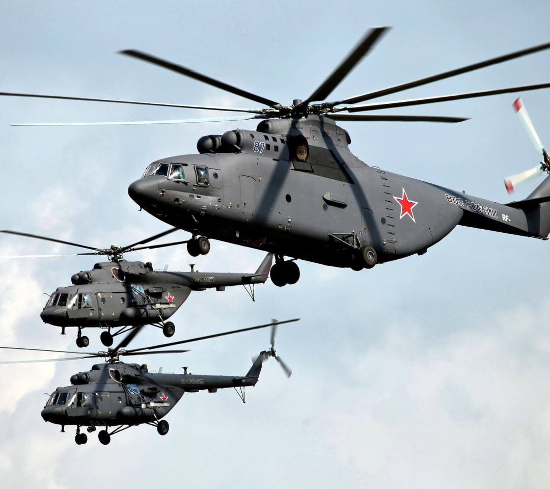 Mi 26 Giant Helicopter wallpaper 1080x960
