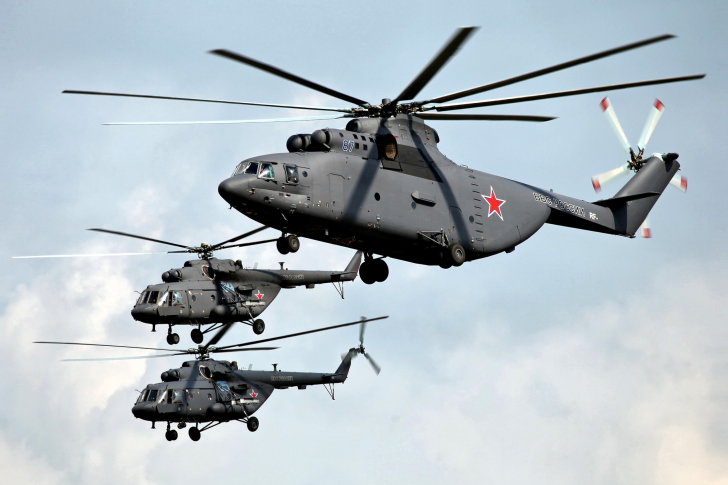 Mi 26 Giant Helicopter wallpaper