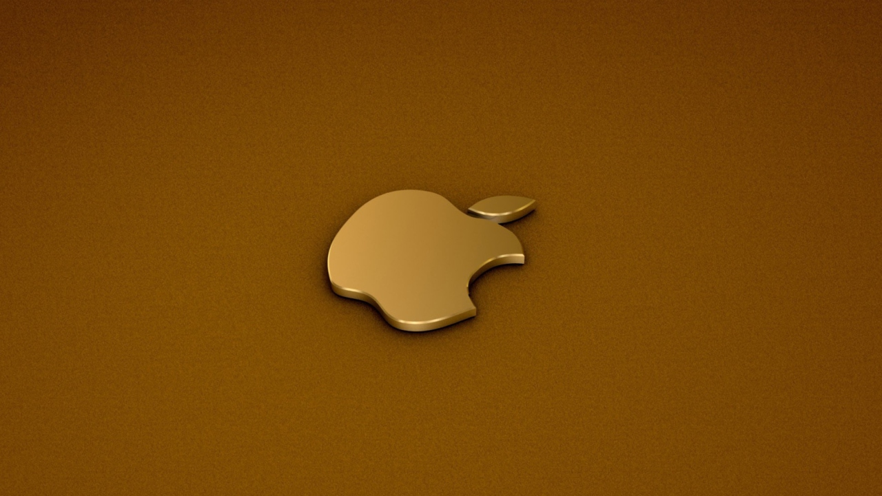 Golden Apple Logo wallpaper 1280x720