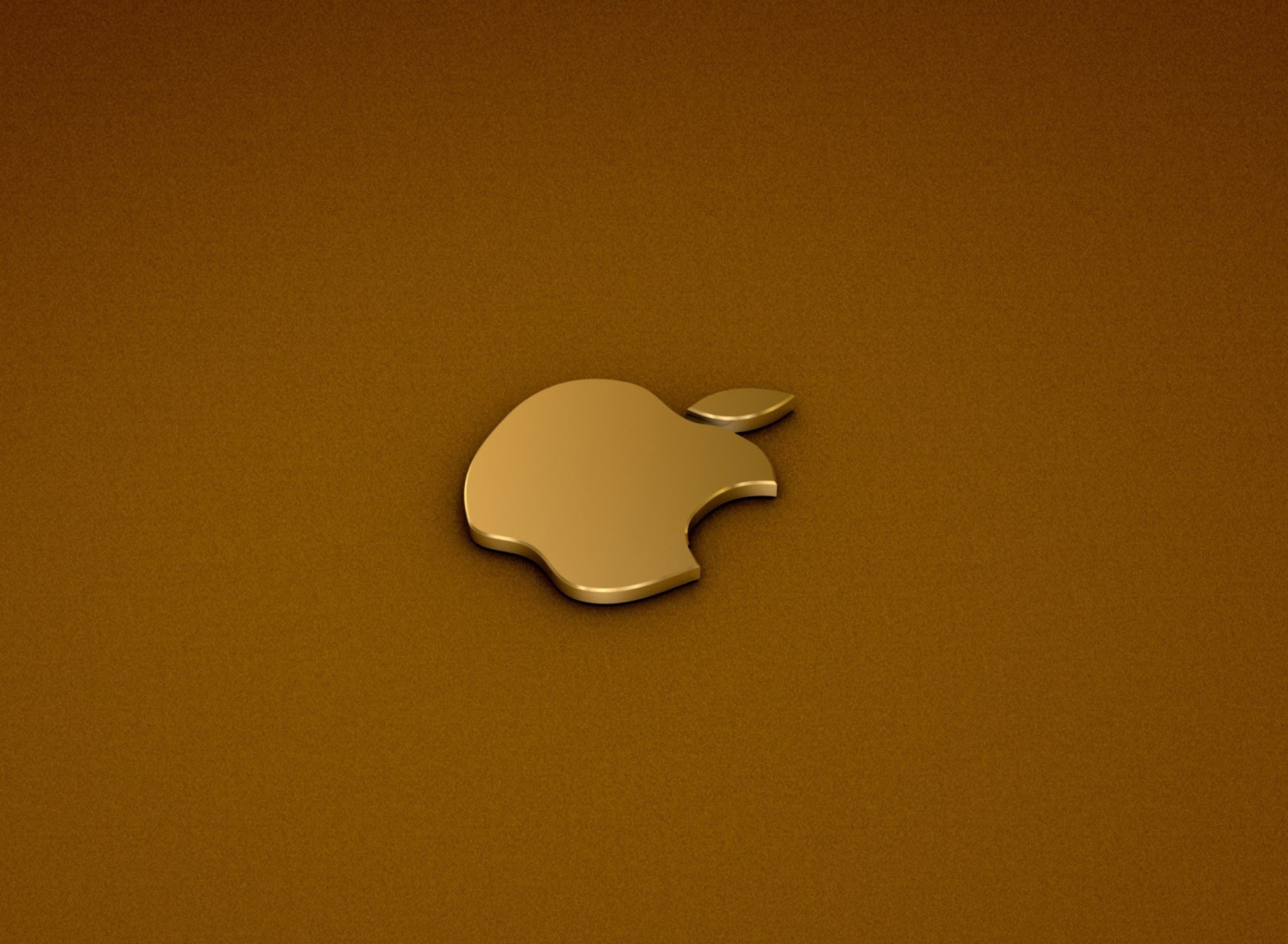 Das Golden Apple Logo Wallpaper 1920x1408