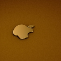 Golden Apple Logo wallpaper 208x208